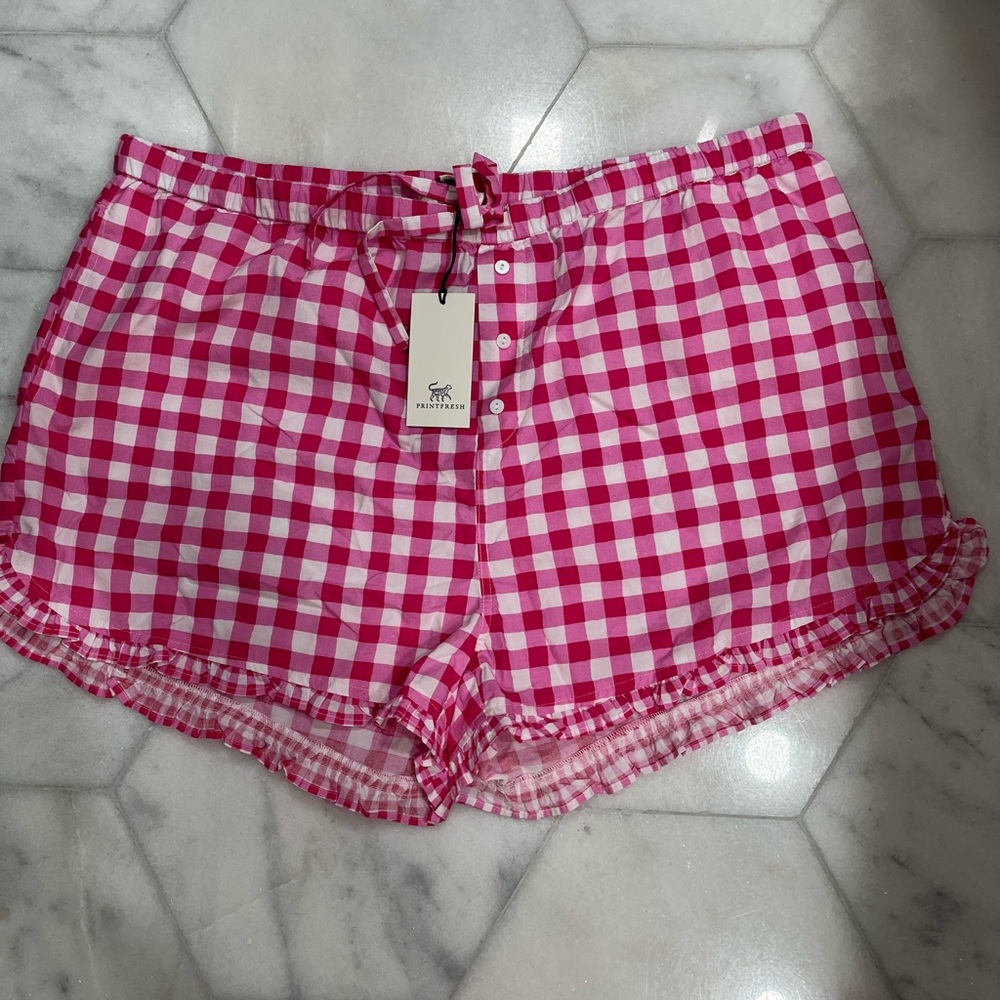 Printfresh Ruffle Pajama Short
